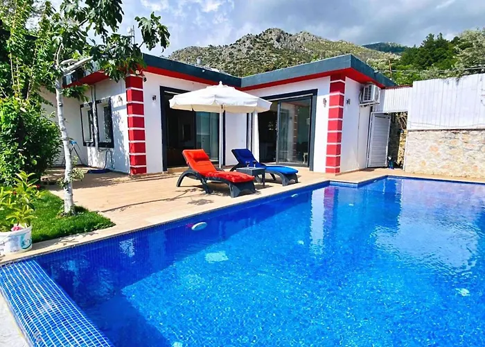 Uzumlu Village 1 Bedroom With Private Pool Villa Kalkan